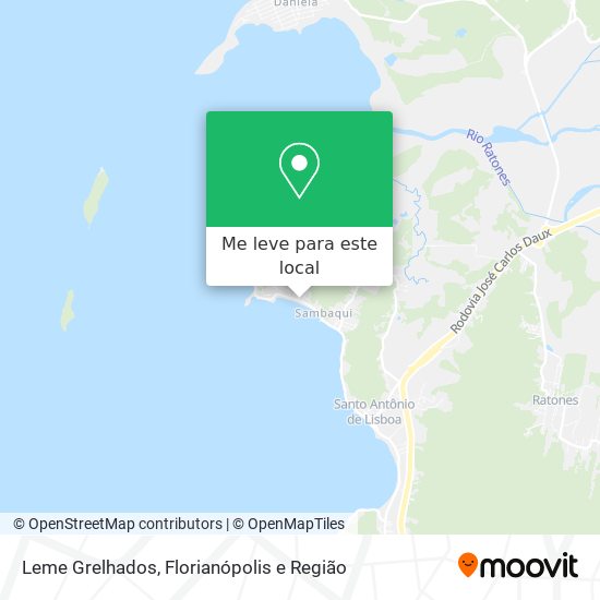 Leme Grelhados mapa