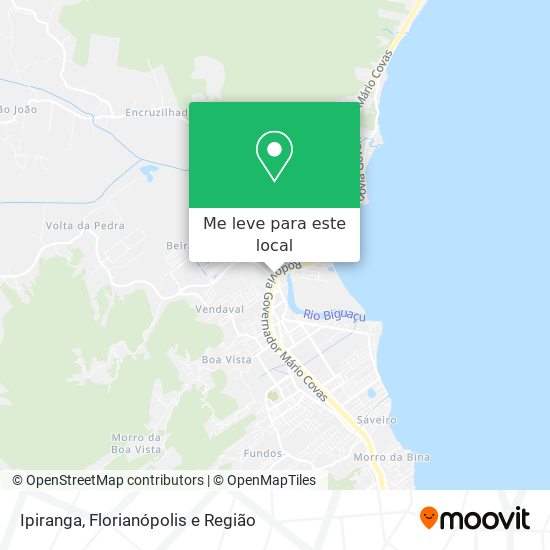 Ipiranga mapa