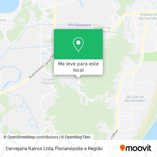 Cervejaria Kairos Ltda mapa