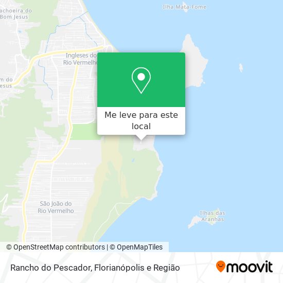 Rancho do Pescador mapa