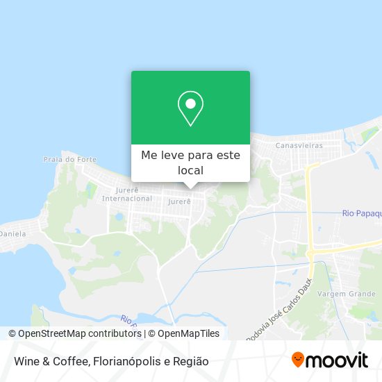 Wine & Coffee mapa
