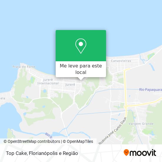 Top Cake mapa