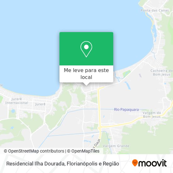 Residencial Ilha Dourada mapa