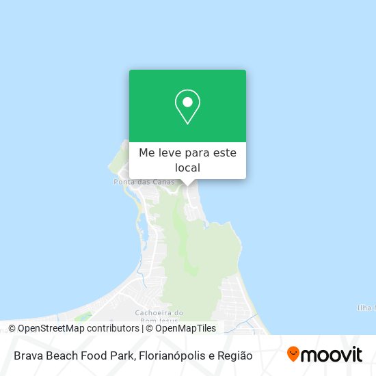 Brava Beach Food Park mapa
