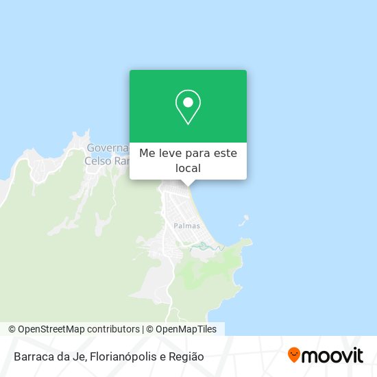 Barraca da Je mapa