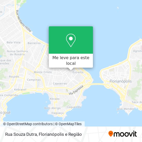 Rua Souza Dutra mapa