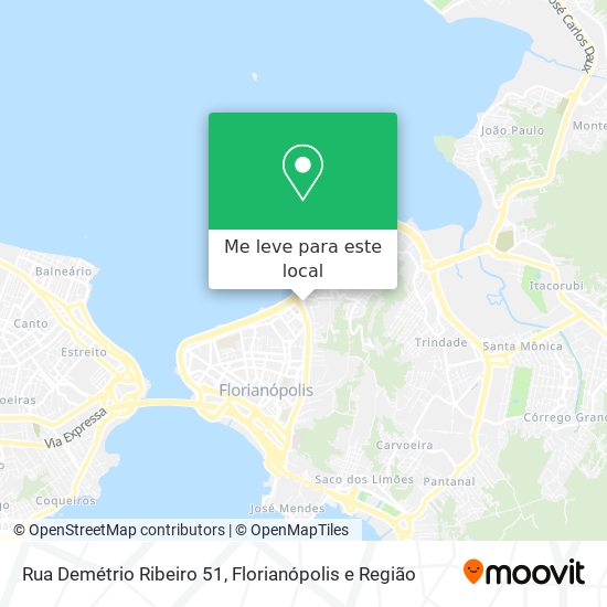 Rua Demétrio Ribeiro 51 mapa