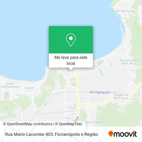 Rua Mario Lacombe 403 mapa