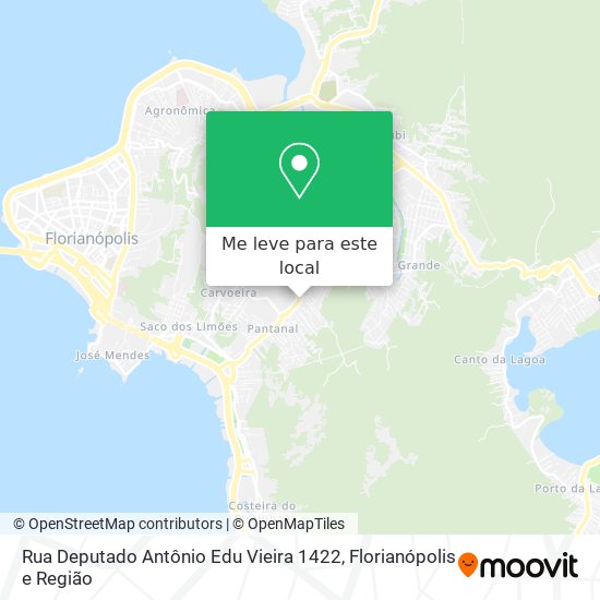 Rua Deputado Antônio Edu Vieira 1422 mapa