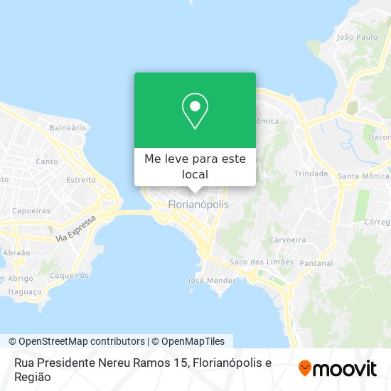 Rua Presidente Nereu Ramos 15 mapa