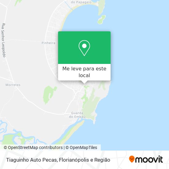 Tiaguinho Auto Pecas mapa