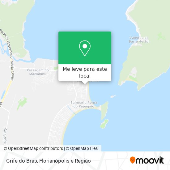 Grife do Bras mapa