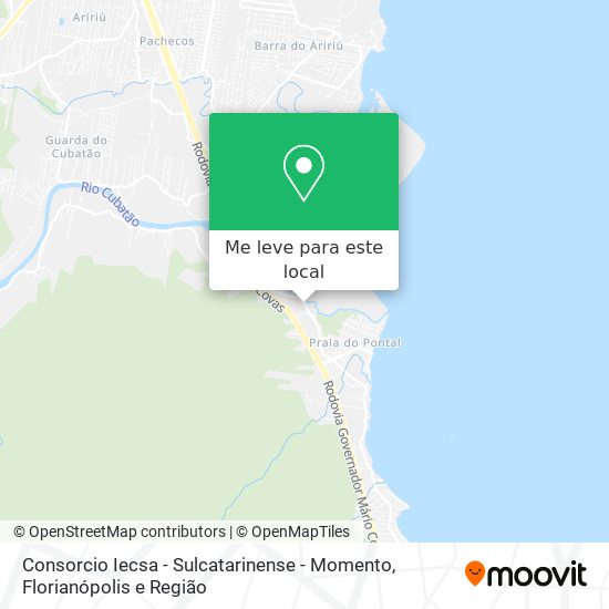Consorcio Iecsa - Sulcatarinense - Momento mapa