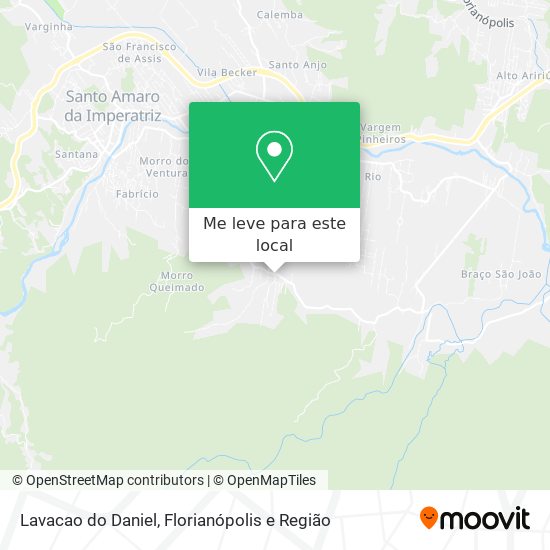 Lavacao do Daniel mapa