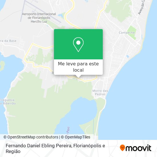 Fernando Daniel Ebling Pereira mapa