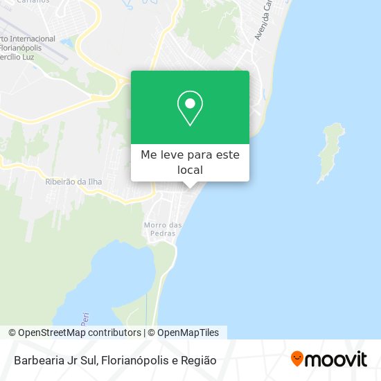Barbearia Jr Sul mapa