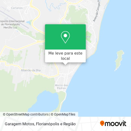 Garagem Motos mapa