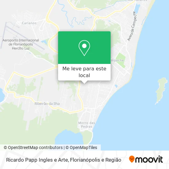 Ricardo Papp Ingles e Arte mapa