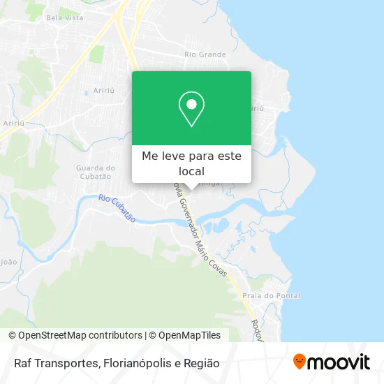 Raf Transportes mapa