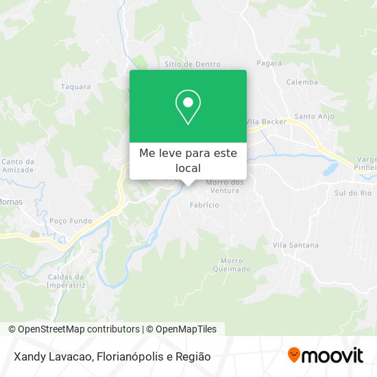 Xandy Lavacao mapa