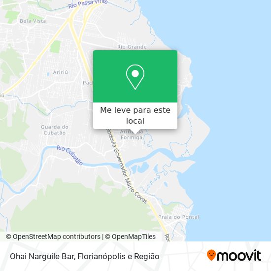 Ohai Narguile Bar mapa