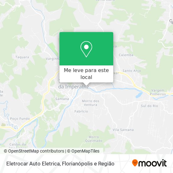 Eletrocar Auto Eletrica mapa