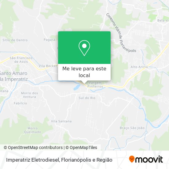Imperatriz Eletrodiesel mapa