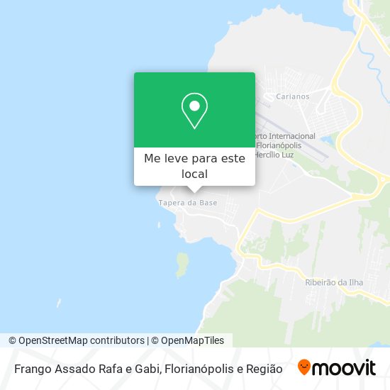 Frango Assado Rafa e Gabi mapa