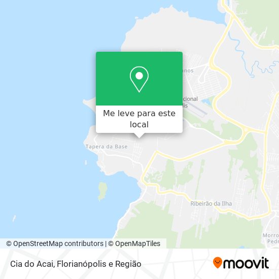 Cia do Acai mapa