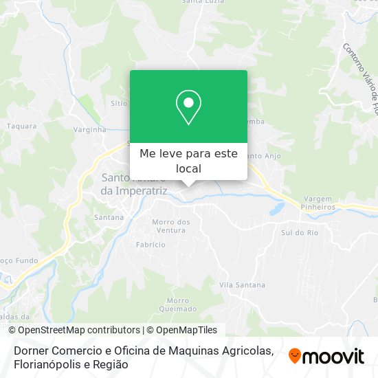 Dorner Comercio e Oficina de Maquinas Agricolas mapa