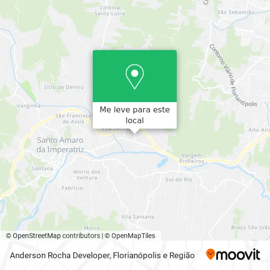 Anderson Rocha Developer mapa