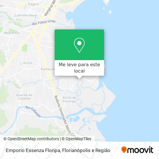 Emporio Essenza Floripa mapa