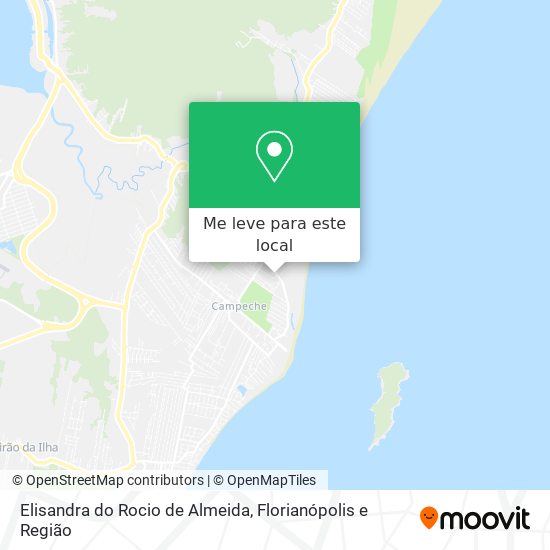 Elisandra do Rocio de Almeida mapa