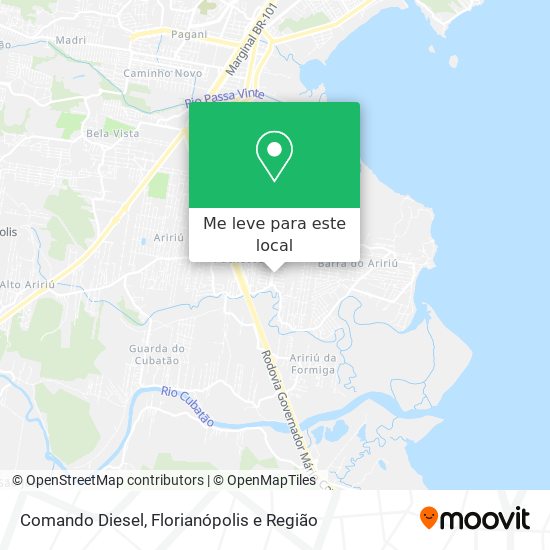 Comando Diesel mapa
