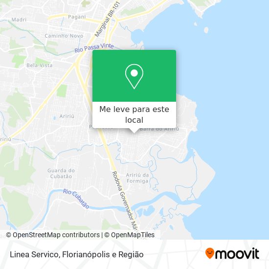 Linea Servico mapa