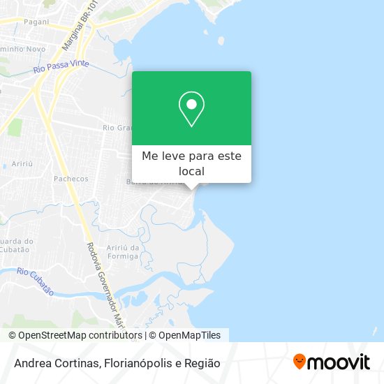 Andrea Cortinas mapa