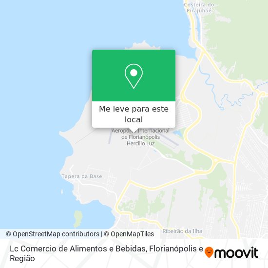Lc Comercio de Alimentos e Bebidas mapa