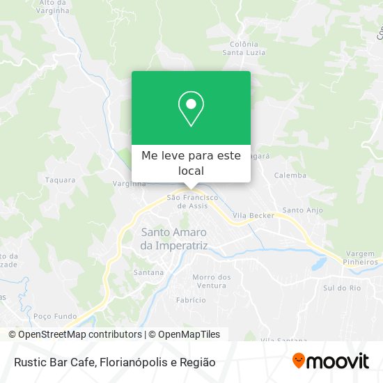 Rustic Bar Cafe mapa