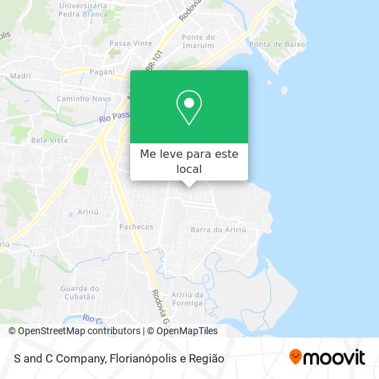 S and C Company mapa