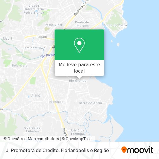 Jl Promotora de Credito mapa