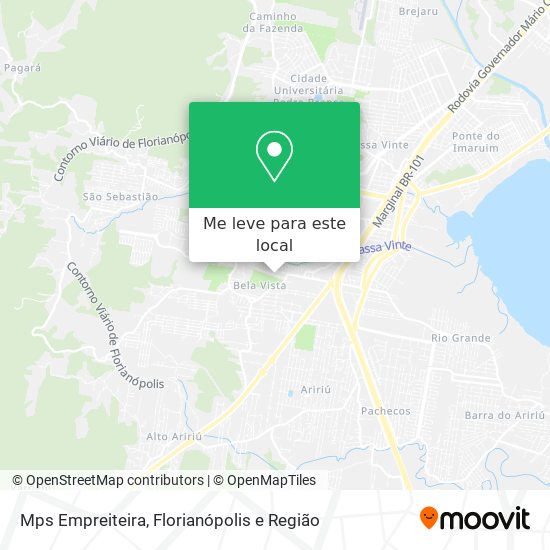 Mps Empreiteira mapa