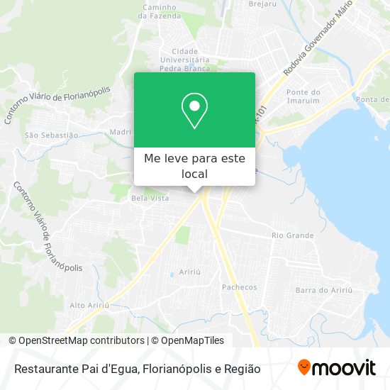 Restaurante Pai d'Egua mapa