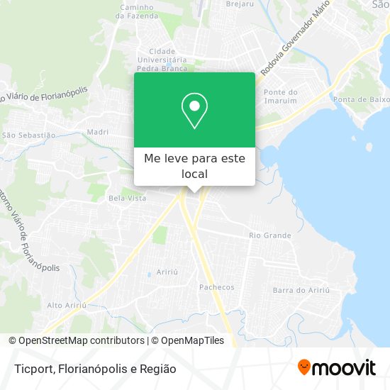 Ticport mapa