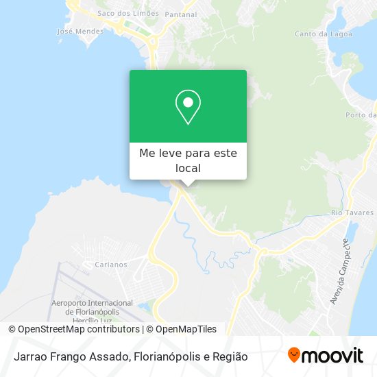 Jarrao Frango Assado mapa