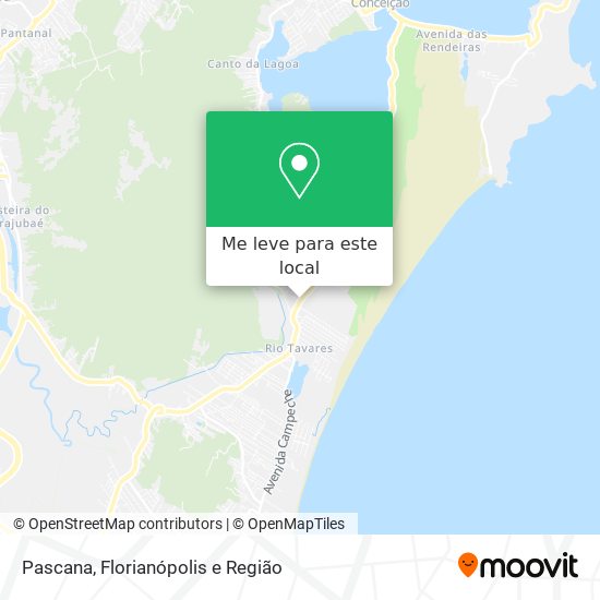 Pascana mapa