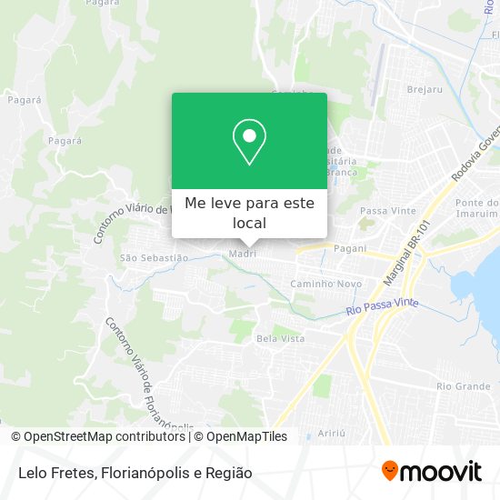 Lelo Fretes mapa