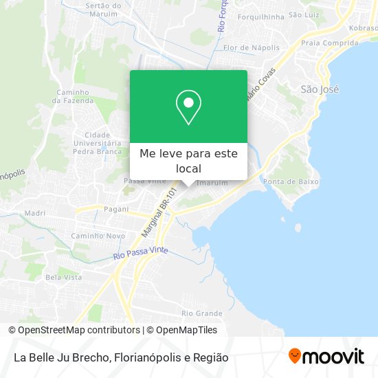 La Belle Ju Brecho mapa