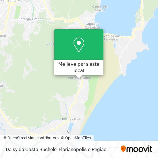 Daisy da Costa Buchele mapa