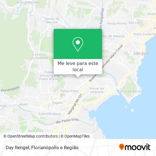 Day Rengel mapa