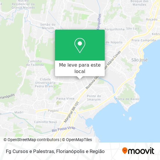 Fg Cursos e Palestras mapa